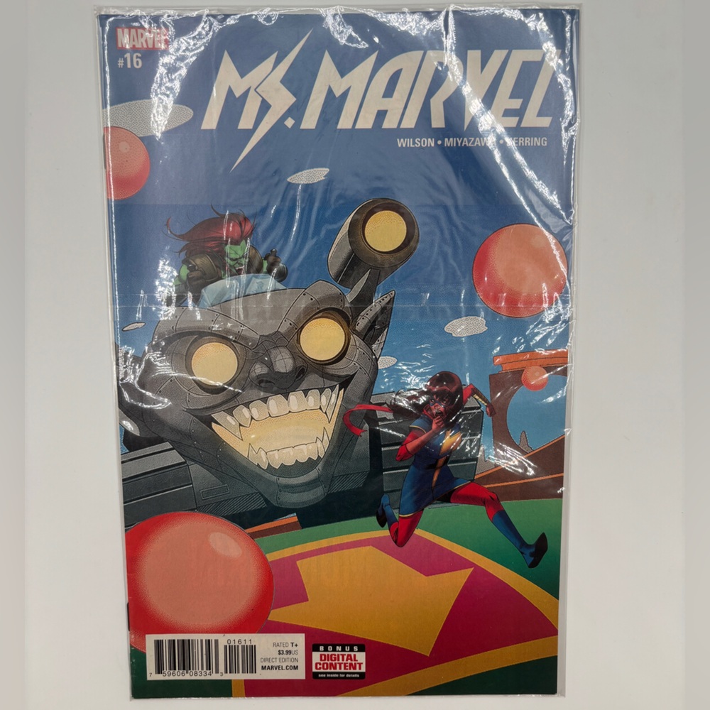 Ms. Marvel Comic Book Issue #16